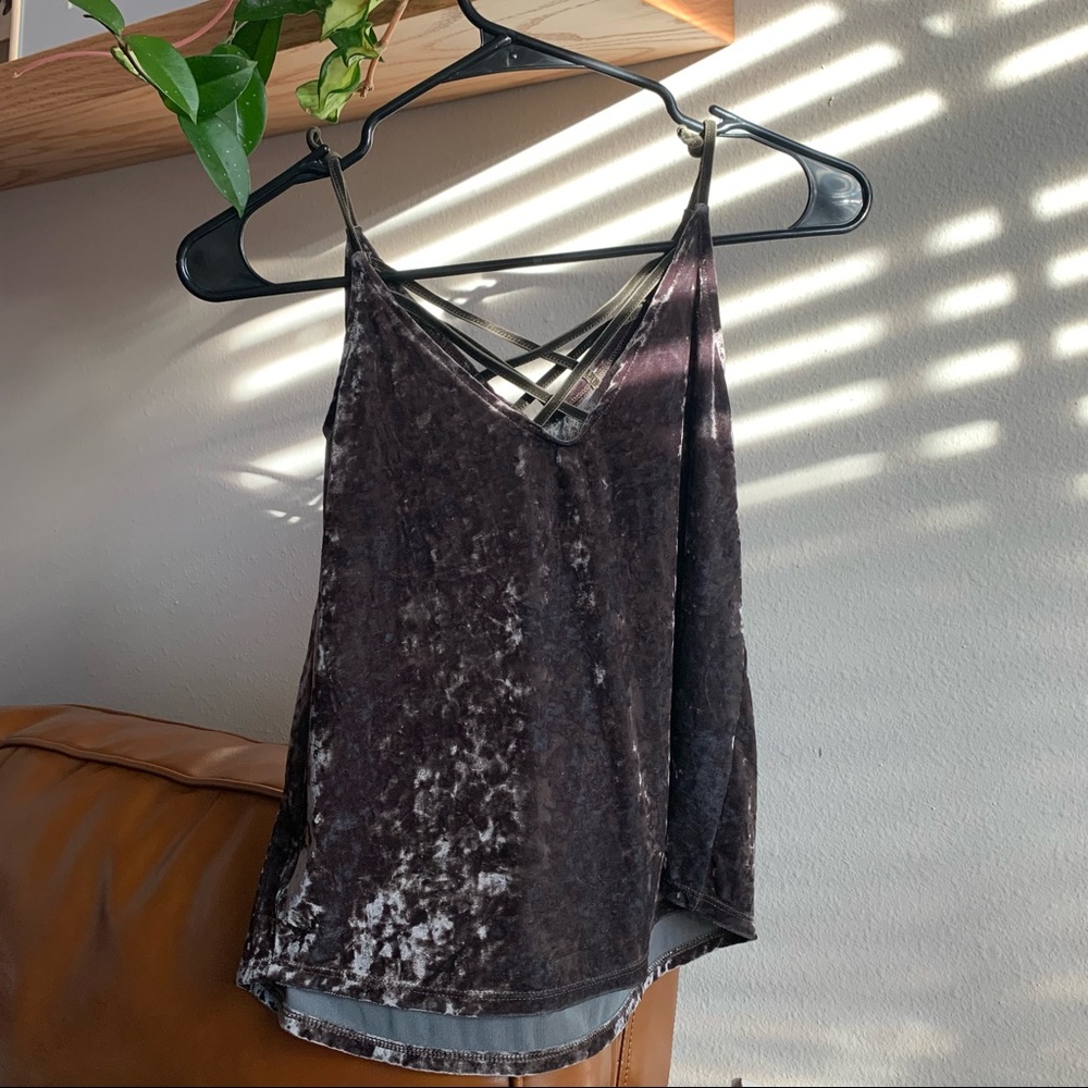 Crushed Velvet Top💚